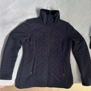 Cozy Quilted North Face Sweatshirt Jacket